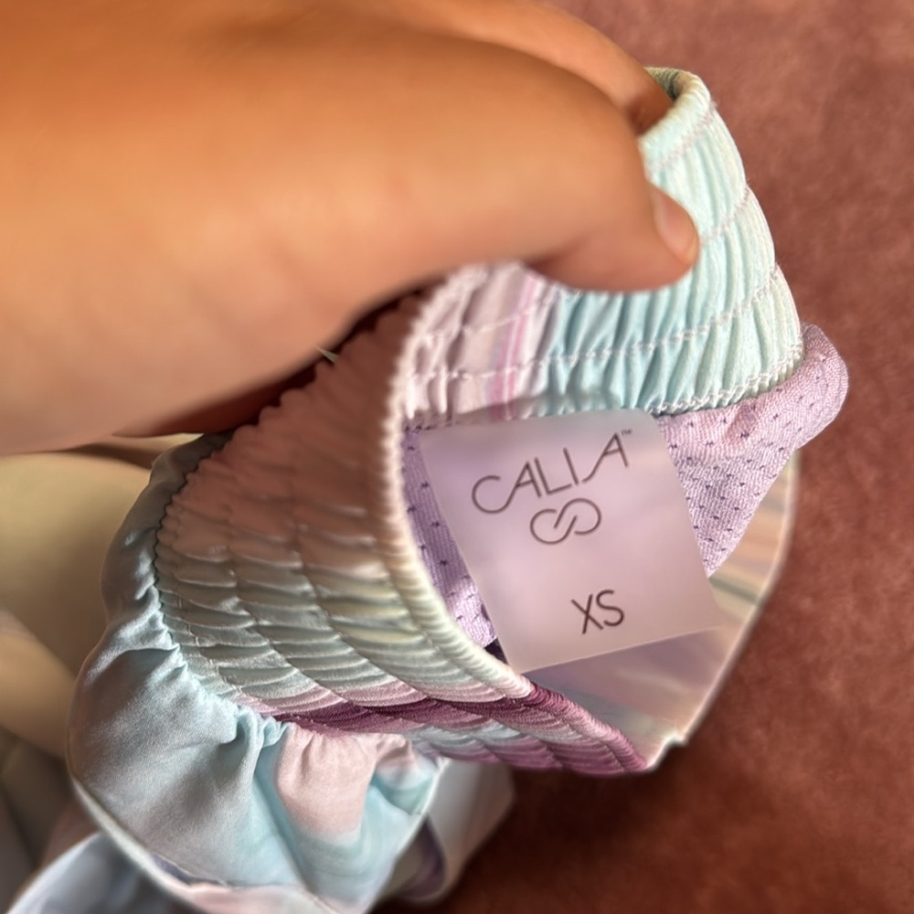 Calia Pastel Swirl Skort for golf - Picture 4 of 4